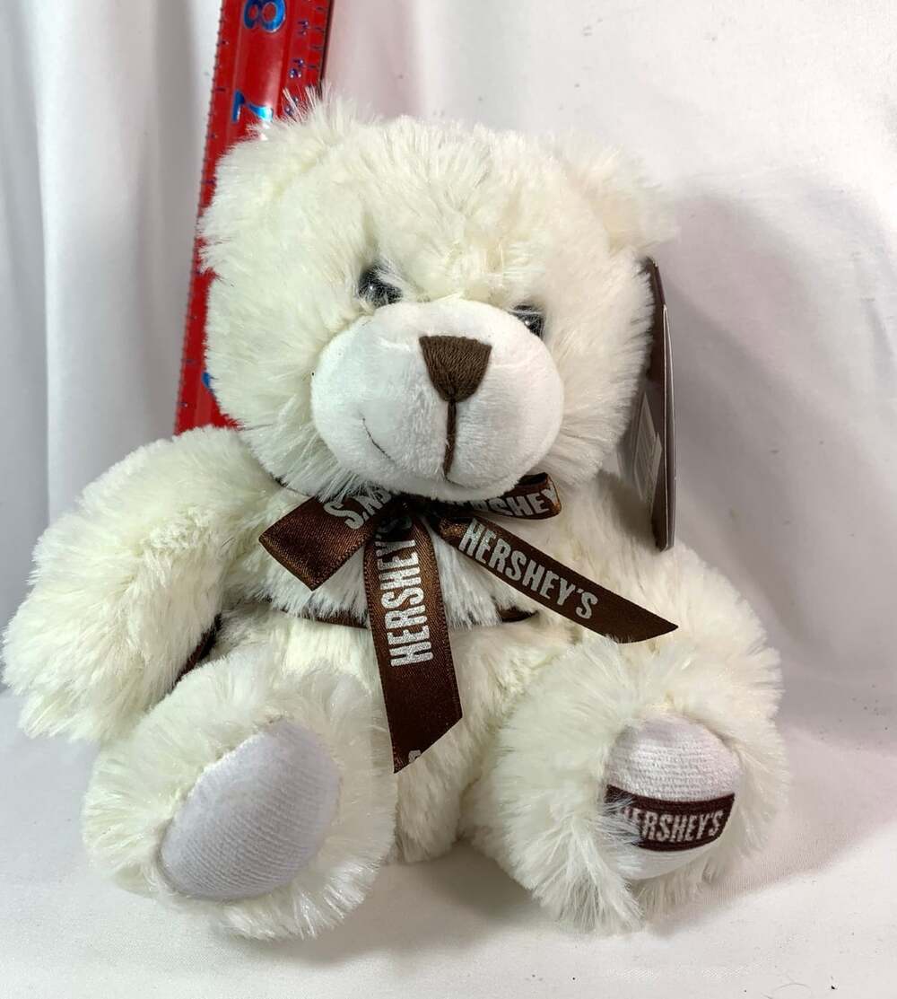 White Hershey’s  Bear Plush